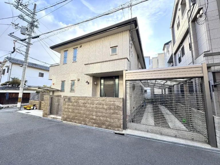 大阪市東住吉区北田辺６丁目生活圈｜田辺站徒步4分・北田辺站徒步7分・6SLDK・輕量鋼骨構造・角地南面道路