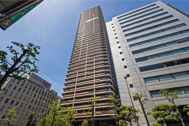 大阪市中央区｜堺筋本町站步行1分・44樓40樓・3LDK・高級地標公寓