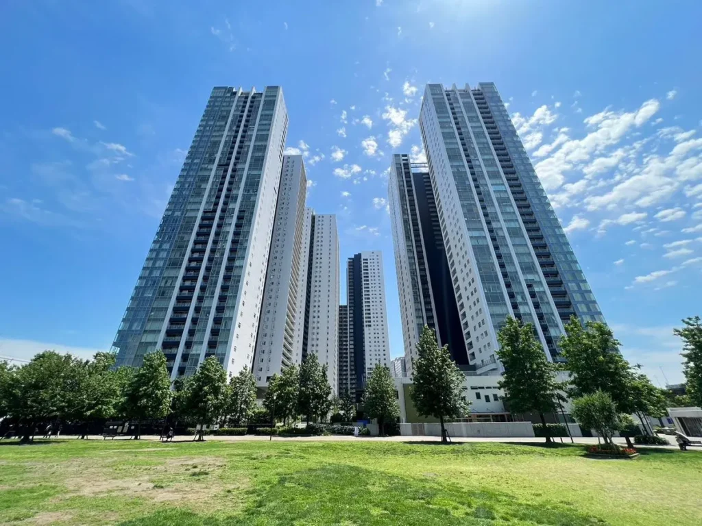 港南生活圈｜山手線品川站徒步15分・25樓東向・3LDK加大衣櫃寬敞格局・豐富室內設施
