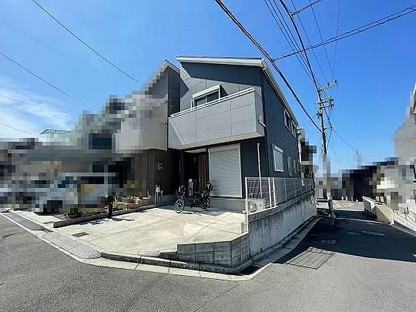 東大阪市立花町｜近鐵奈良線額田站徒歩4分・3LDK・角地的中古獨棟住宅