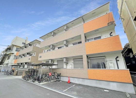 大阪府大阪市住之江区生活圈｜地下鐵四つ橋線北加賀屋站3分・木造3樓・12戶滿室投資物件