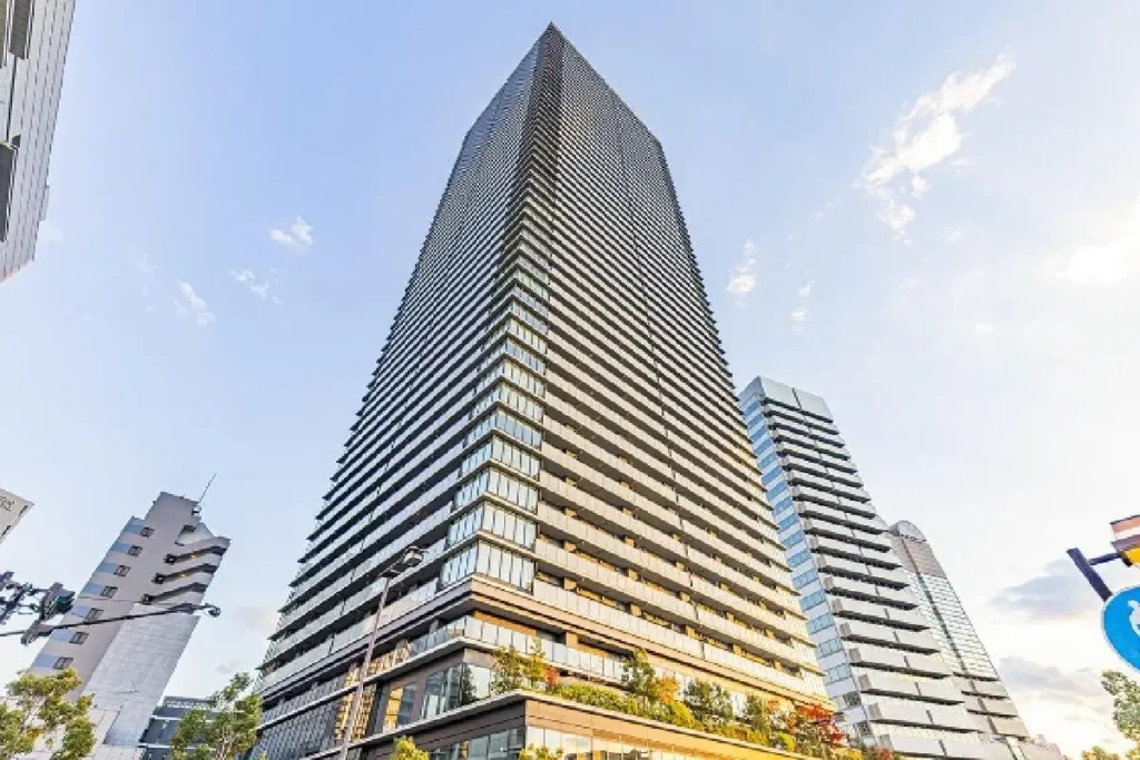 中之島生活圈｜京阪中之島線中之島站步行2分・26樓東南向2LDK・大規模免震結構塔樓投資物件