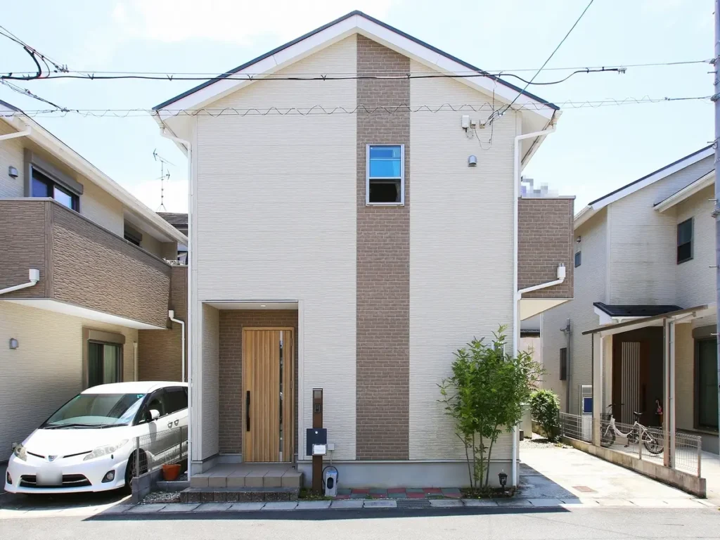 京都市右京区嵯峨石ヶ坪町生活圈｜京福嵐山本線有栖川站徒歩10分・木造2層建・4LDK・都市燃氣與停車場