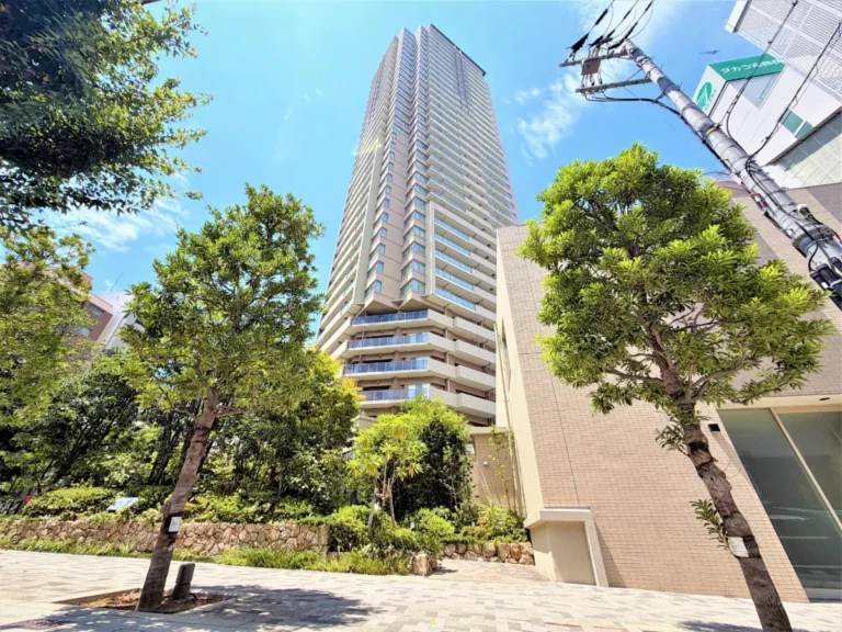 大阪市中央区内久宝寺町の生活圈｜谷町四丁目駅徒歩7分・北西向・3LDK・2020年築大規模高層公寓