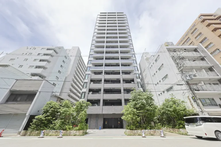 大阪市天王寺区上汐｜谷町九丁目駅徒歩2分・13階西向陽台・兩房兩廳廚房｜高斷熱高效能設備ZEH-M Oriented環保省能公寓